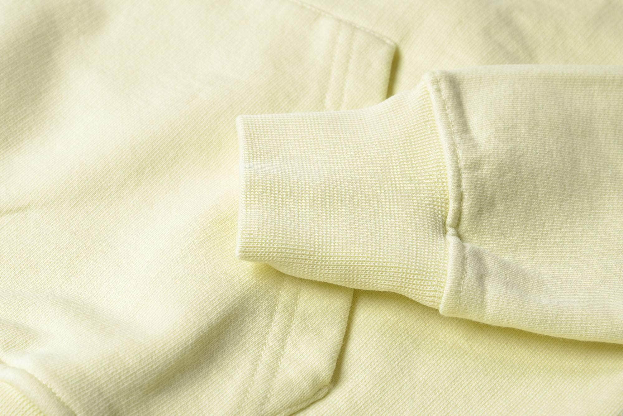 ARKK Apparel ARKK Box Logo Hoodie | Faded Yellow Hoodie